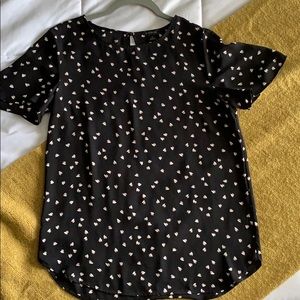 Ann Taylor Patterned Blouse